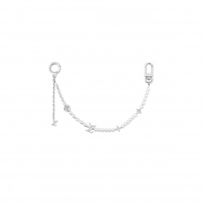 LOUIS VUITTON PEARLS FUSION BELT CHAIN AND BAG CHARM M01947